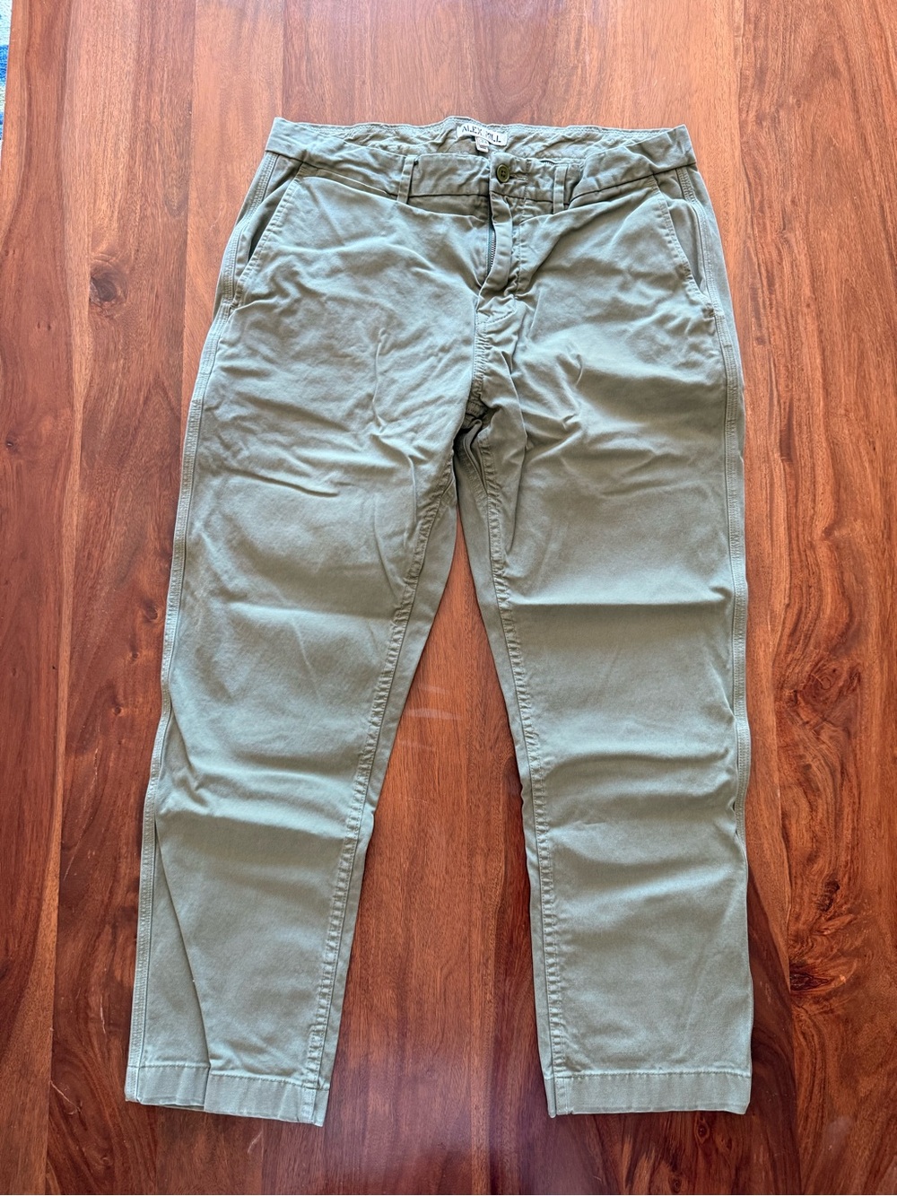 Alex Mill Olive Green Chino Pants